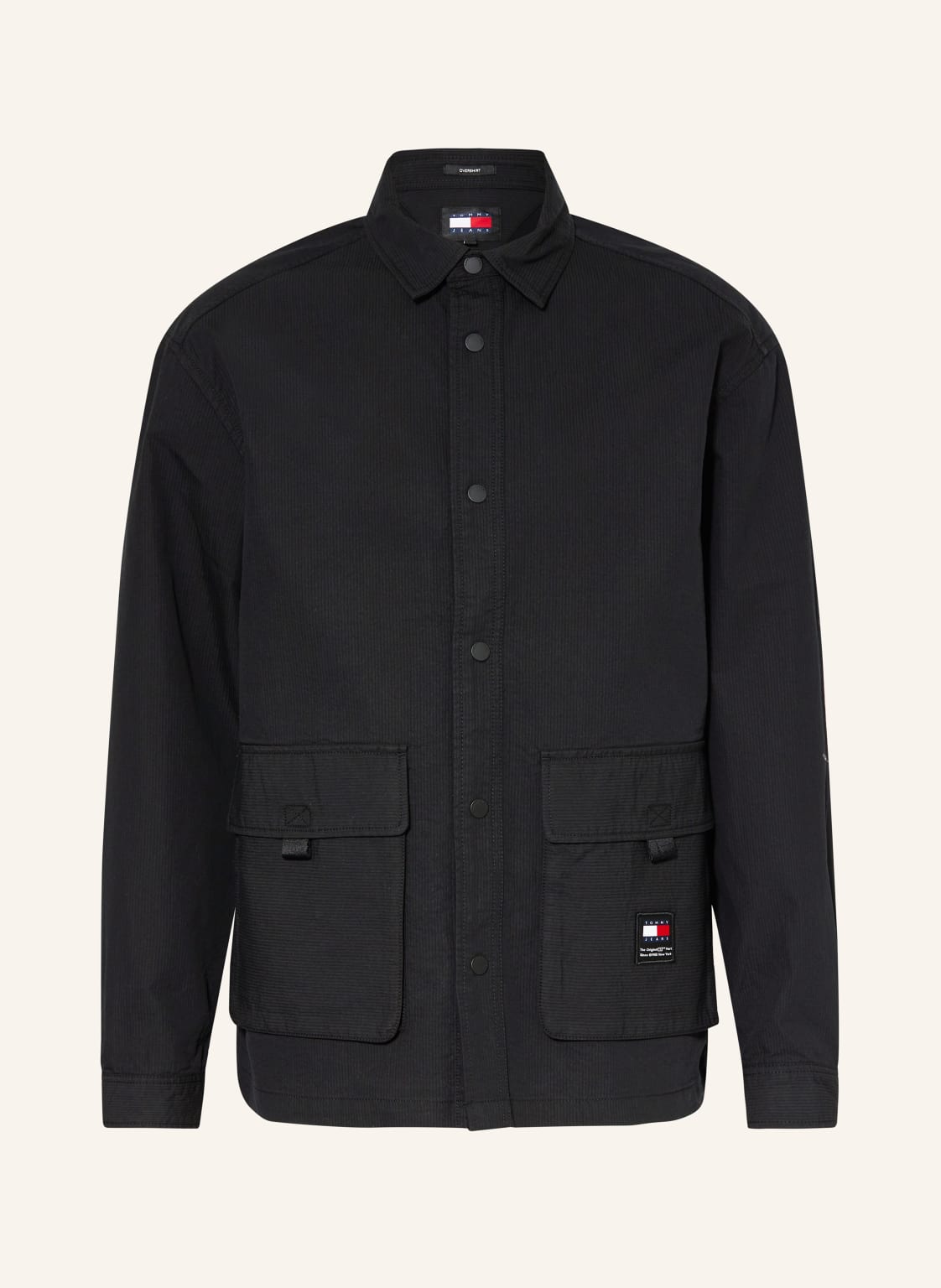 Tommy Jeans Overshirt schwarz von Tommy Jeans