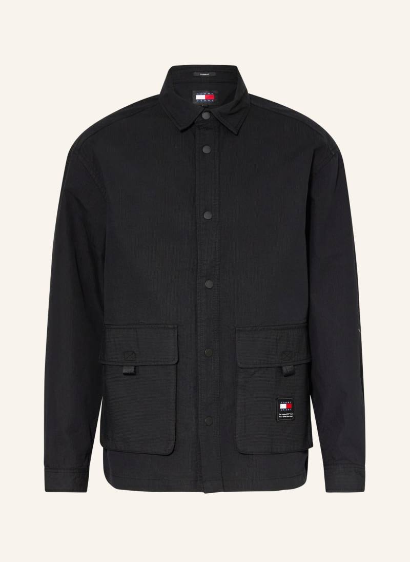 Tommy Jeans Overshirt schwarz von Tommy Jeans