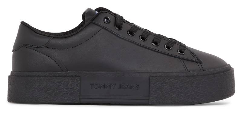 Tommy Jeans Plateausneaker »TJW FOXING FLATFORM SNEAKER«, Freizeitschuh, Halbschuh, Schnürschuh mit Logoschriftzug im Plateau von Tommy Jeans