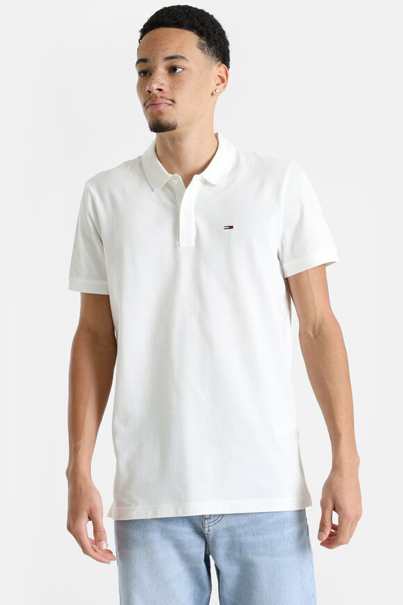 Tommy Jeans Poloshirt | Offwhite | Herren  | L von Tommy Jeans