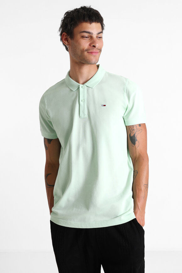 Tommy Jeans Poloshirt | Opal Green | Herren  | M von Tommy Jeans