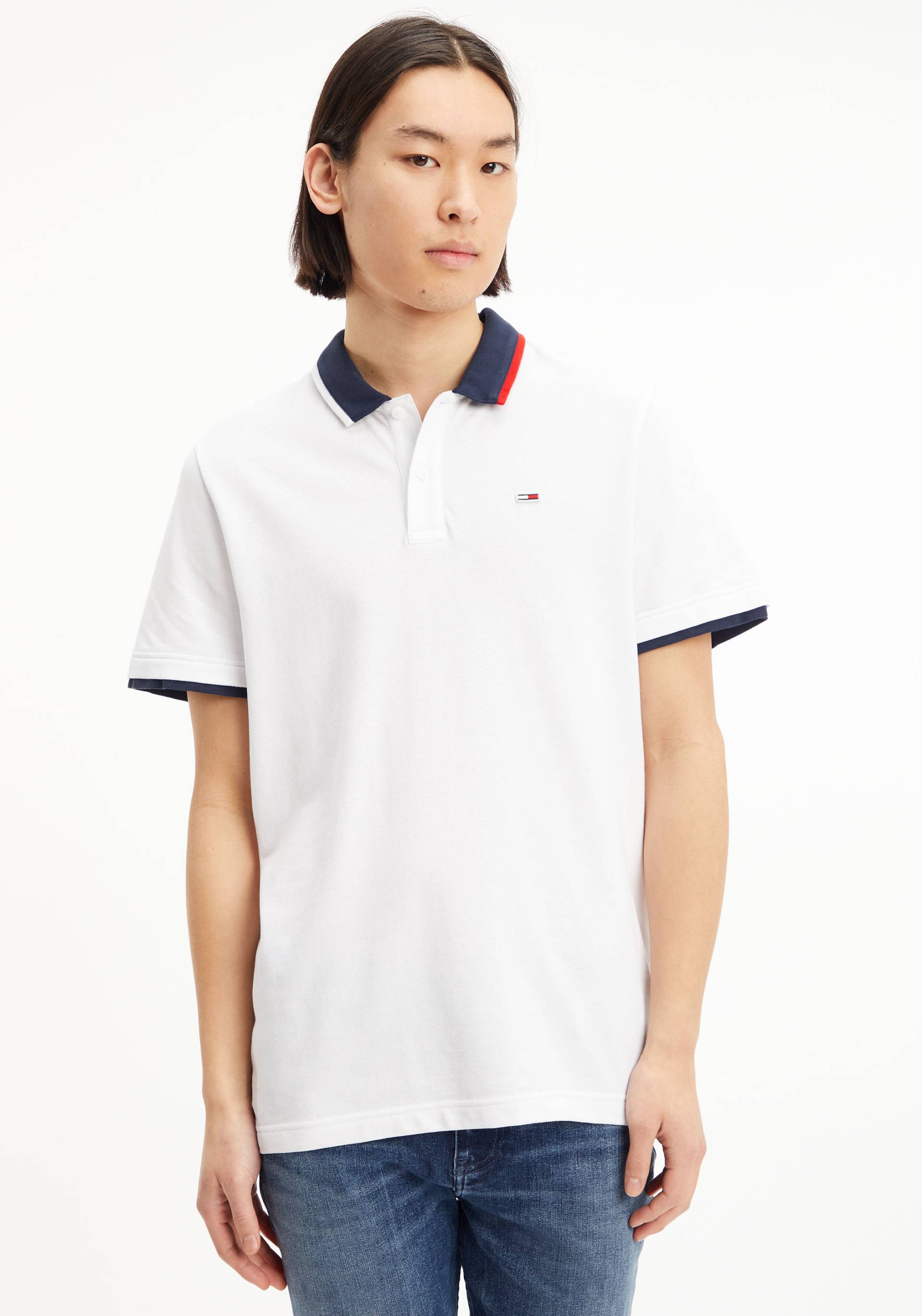 Tommy Jeans Poloshirt »TJM REG FLAG NECK POLO« Tommy Jeans Poloshirt »TJM REG FLAG NECK POLO« von Tommy Jeans