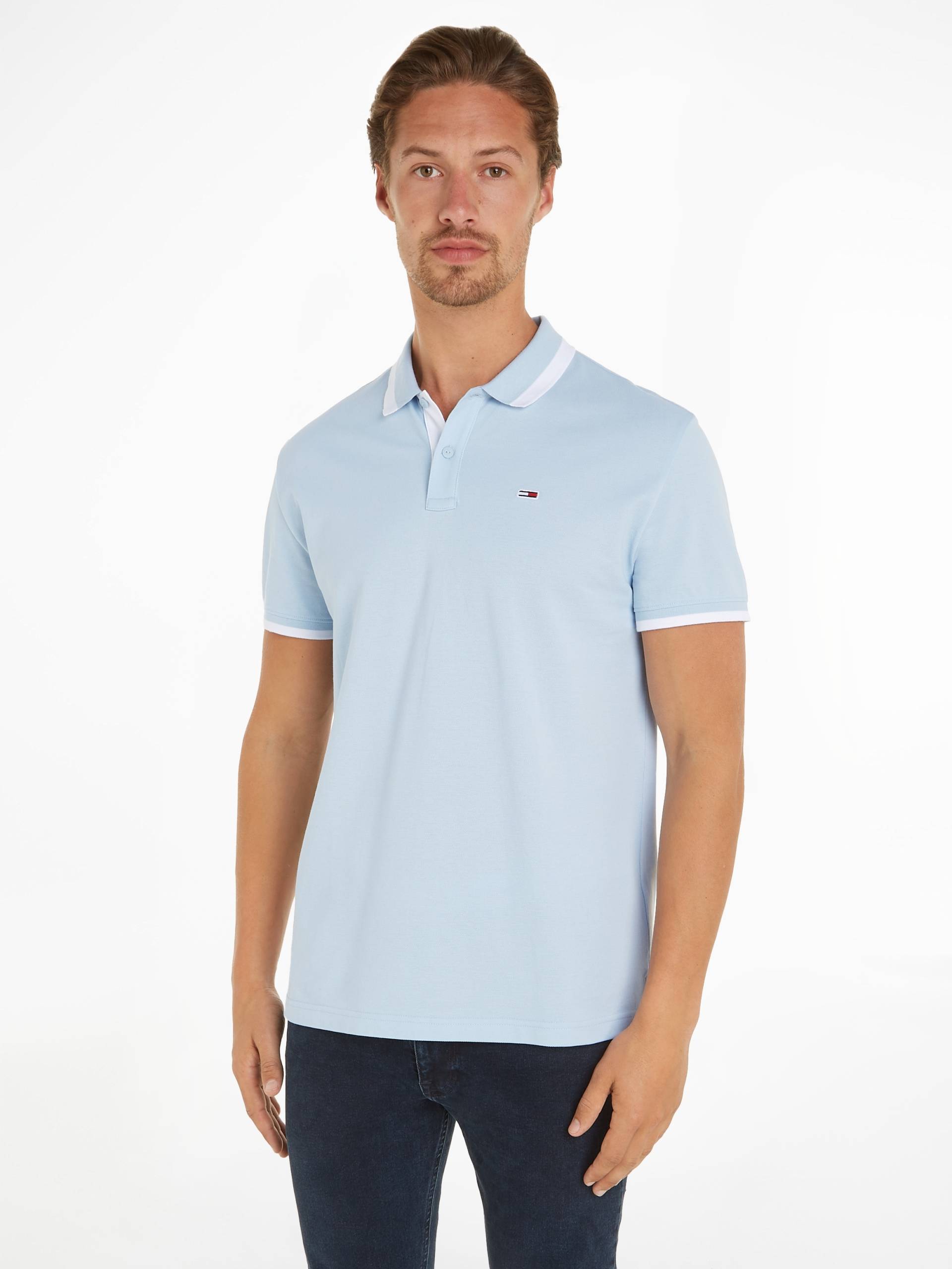 Tommy Jeans Poloshirt »TJM REG SOLID TIPPED POLO«, mit Polokragen von Tommy Jeans