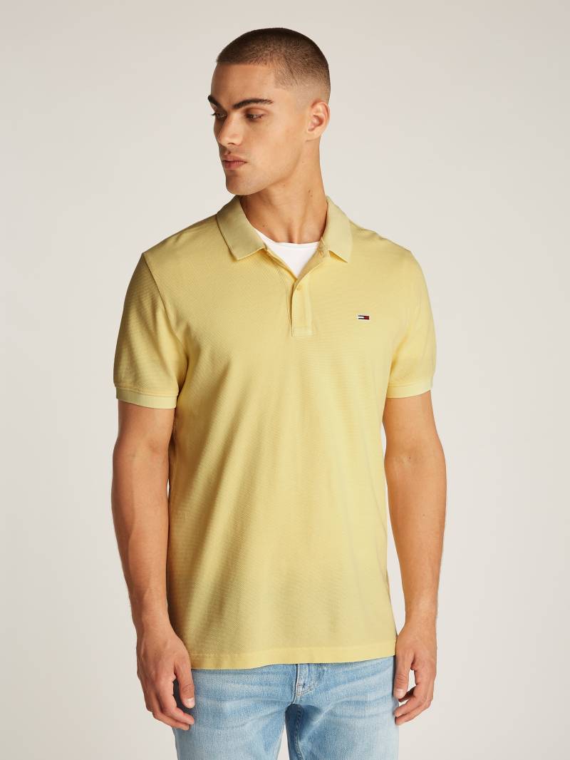 Tommy Jeans Poloshirt »TJM SLIM ESSENTIAL GD POLO SS«, mit Logostickerei von Tommy Jeans