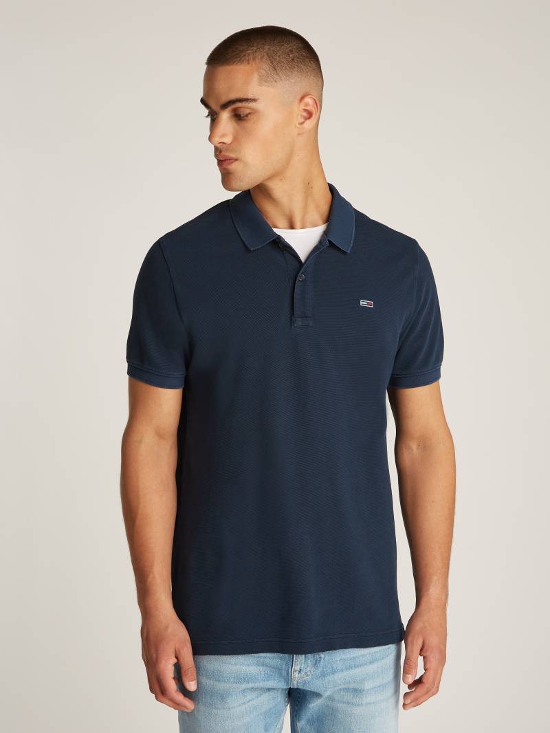 Tommy Jeans Poloshirt »TJM SLIM ESSENTIAL GD POLO SS«, mit Logostickerei von Tommy Jeans