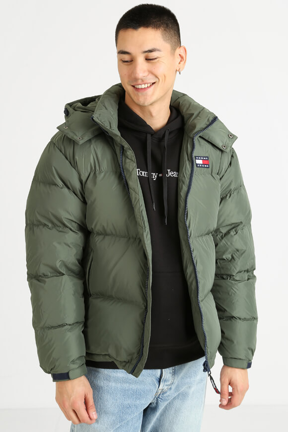 Tommy Jeans Puffer Daunenjacke | Avalon Green | Herren  | S von Tommy Jeans