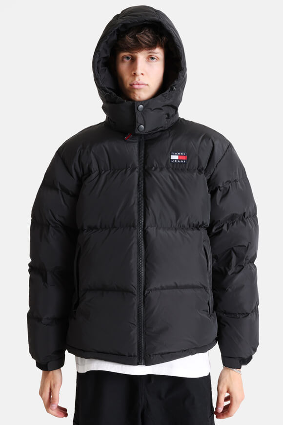 Tommy Jeans Puffer Daunenjacke | Black | Herren  | L von Tommy Jeans