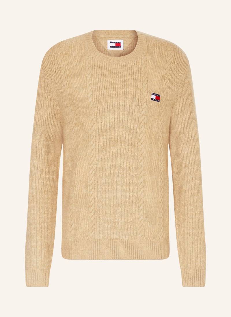 Tommy Jeans Pullover beige von Tommy Jeans