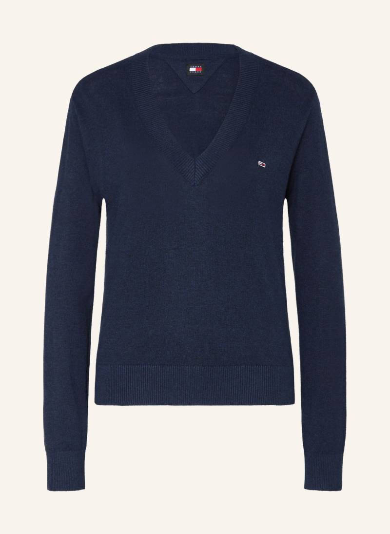 Tommy Jeans Pullover blau von Tommy Jeans