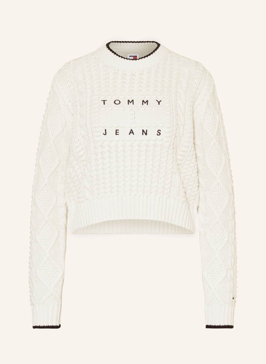 Tommy Jeans Pullover weiss von Tommy Jeans