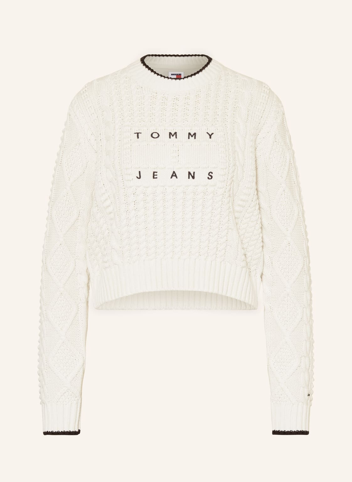 Tommy Jeans Pullover weiss Tommy Jeans Pullover weiss von Tommy Jeans