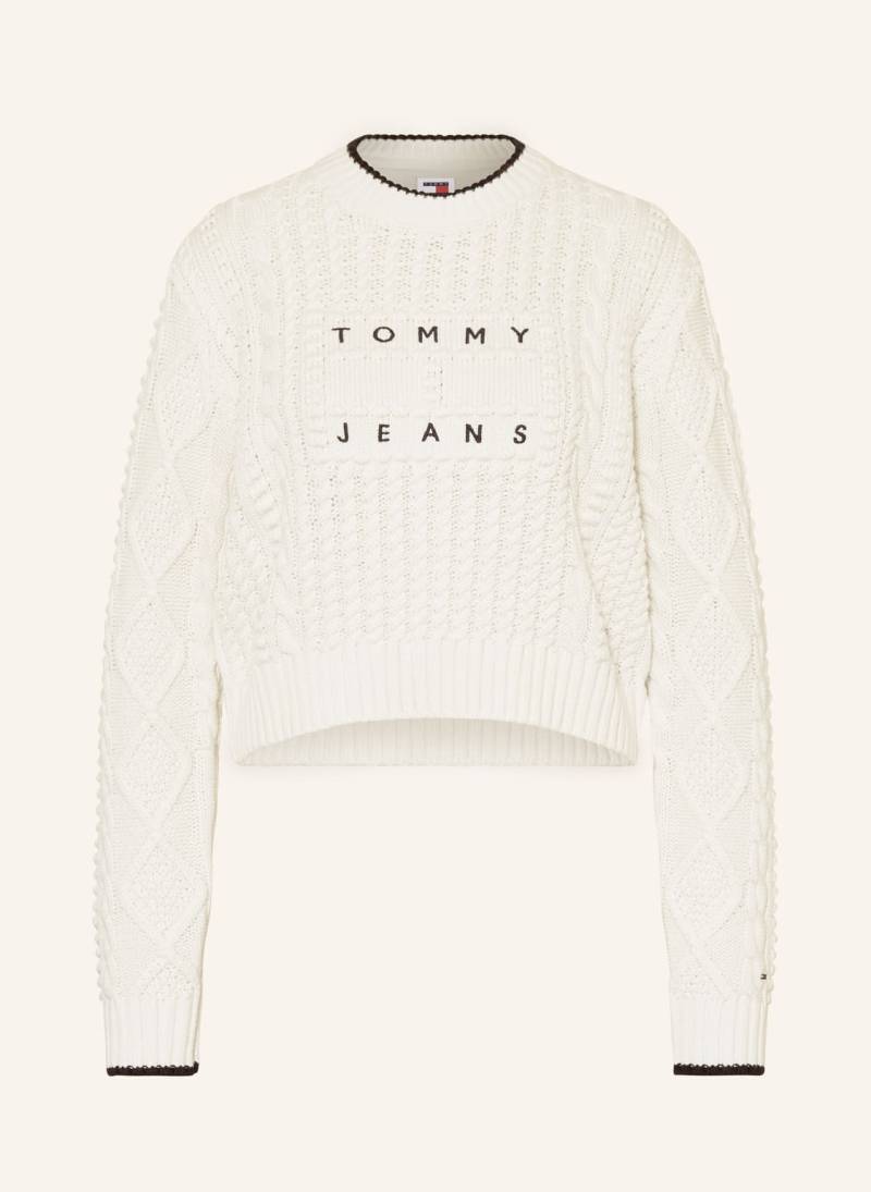 Tommy Jeans Pullover weiss Tommy Jeans Pullover weiss von Tommy Jeans
