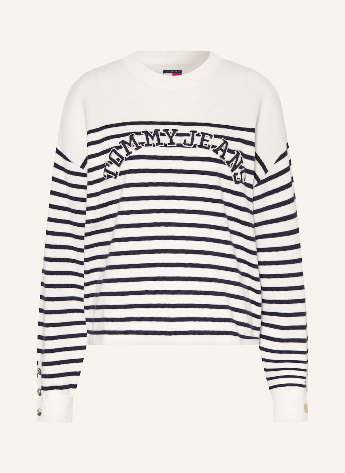 Tommy Jeans Pullover weiss Tommy Jeans Pullover weiss von Tommy Jeans