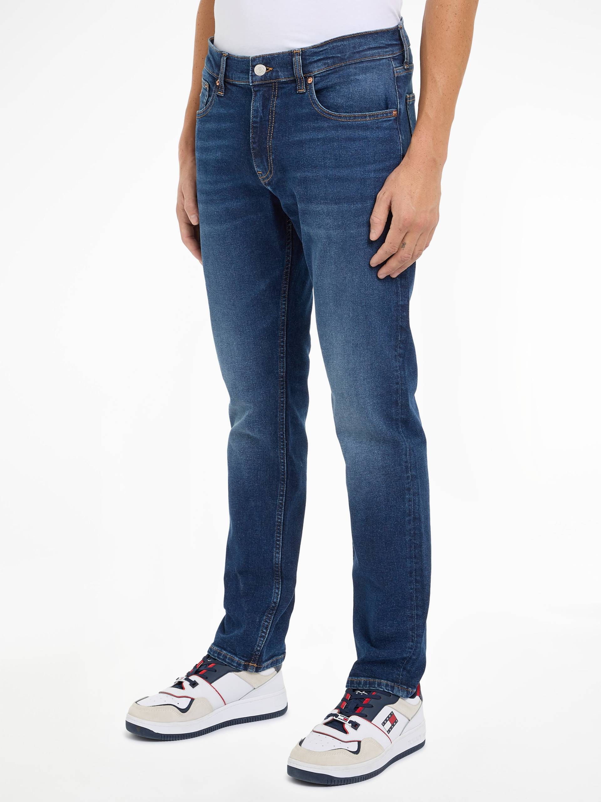 Tommy Jeans Regular-fit-Jeans »RYAN RGLR STRGHT«, mit Logoprägung von Tommy Jeans