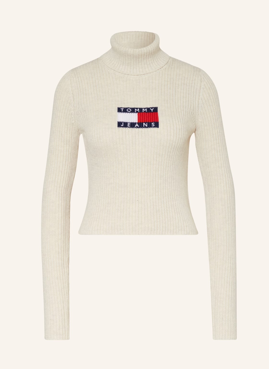 Tommy Jeans Rollkragenpullover weiss Tommy Jeans Rollkragenpullover weiss von Tommy Jeans