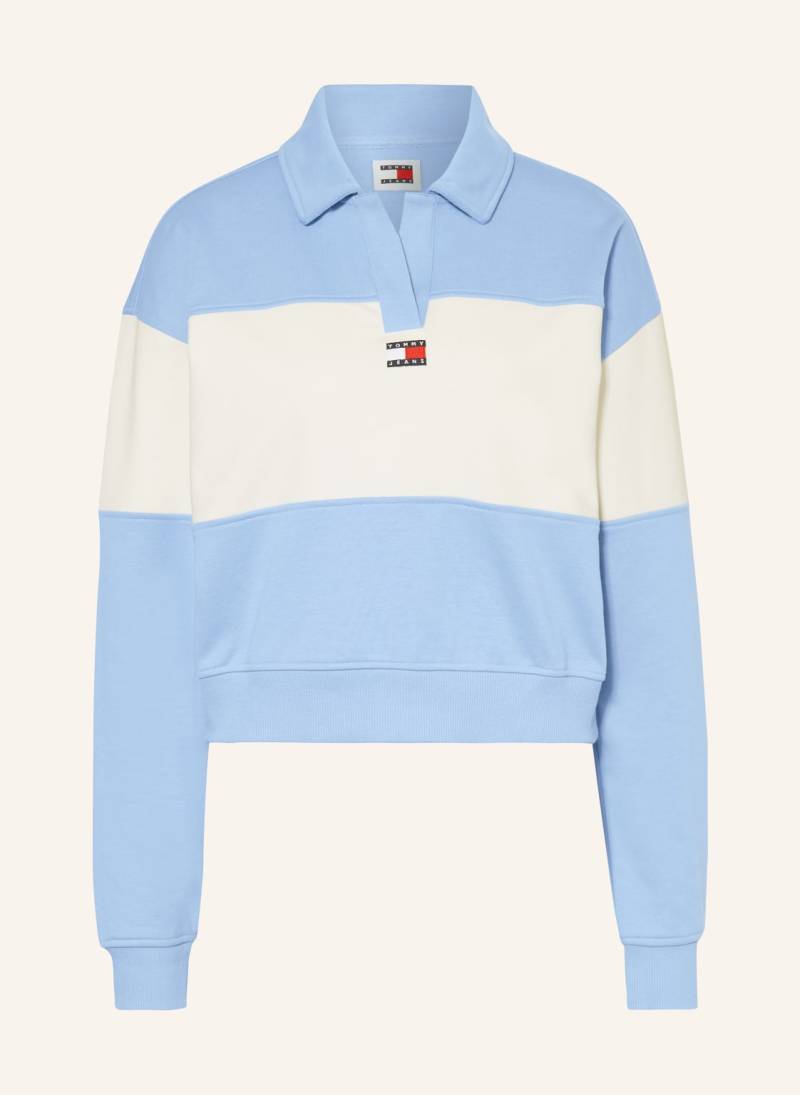 Tommy Jeans Rugbyshirt blau von Tommy Jeans