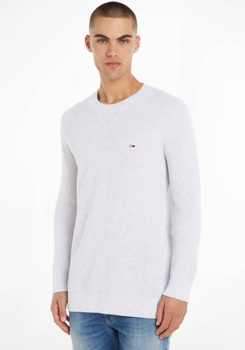 Tommy Jeans Rundhalspullover »TJM REG ESSENTIAL WAFFLE SWEATER« von Tommy Jeans