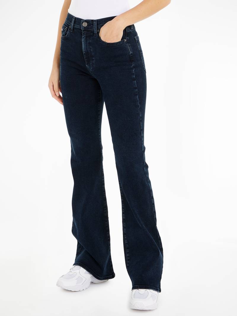 Tommy Jeans Schlagjeans »Tommy Jeans SYLVIA - High waist - Flared Denim Jeans«, mit Logostickereien und Nieten von Tommy Jeans