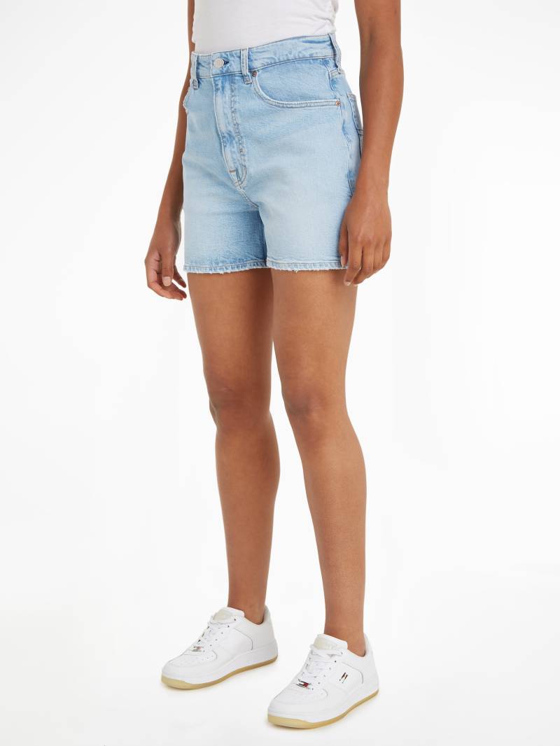Tommy Jeans Shorts »MOM UH SHORT BH0113«, mit Tommy Jeans Logo-Badge & Flag von Tommy Jeans