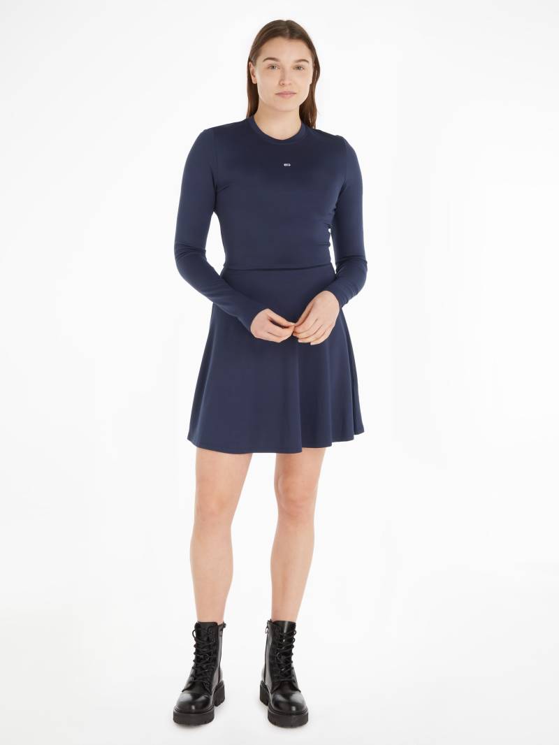 Tommy Jeans Skaterkleid »TJW LS FIT & FLARE DRESS«, mit Tommy Jeans Markenlabel von Tommy Jeans