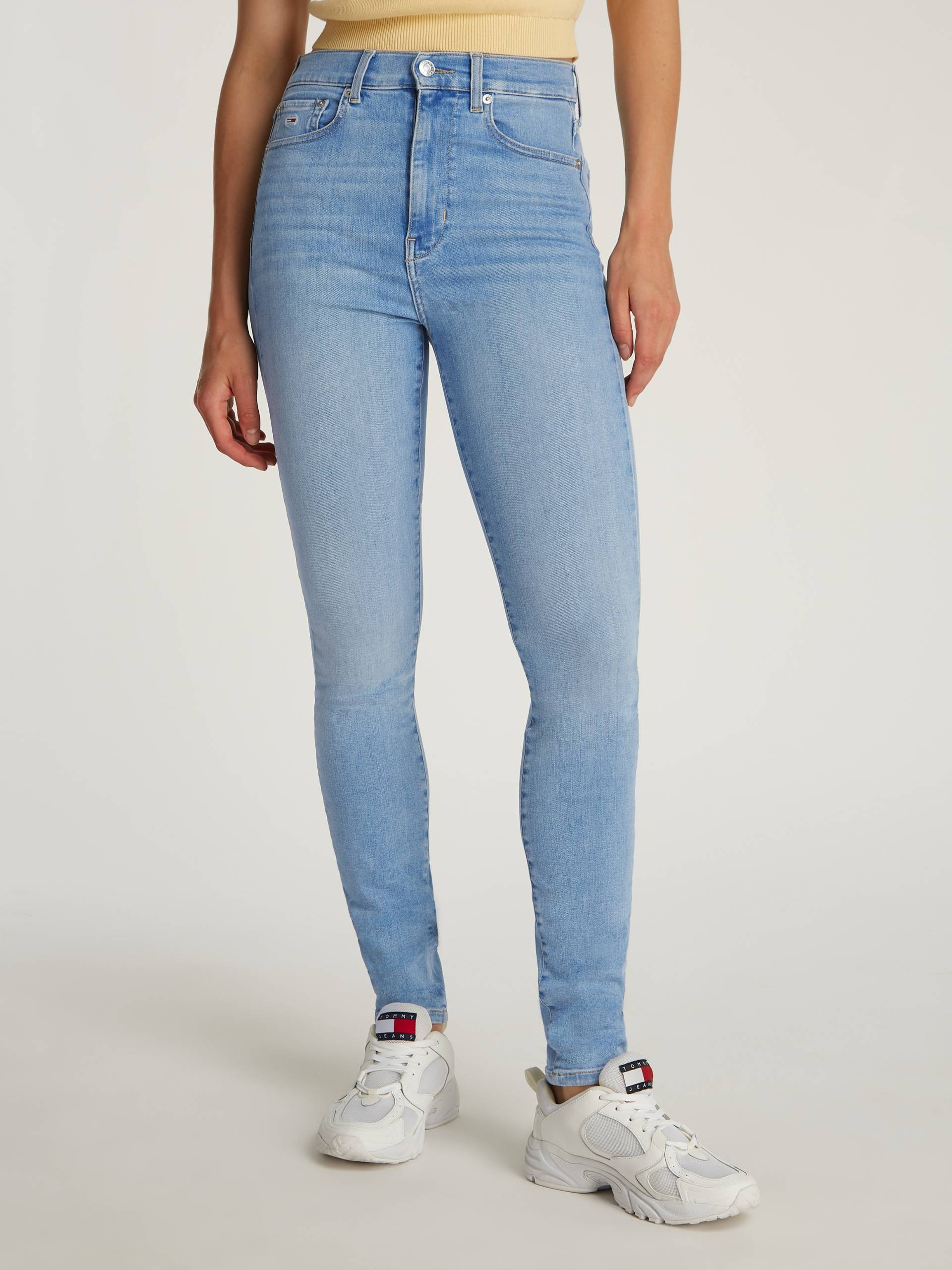 Tommy Jeans Skinny-fit-Jeans »SYLVIA HGH SKN DH1282«, mit Logo-Badge von Tommy Jeans