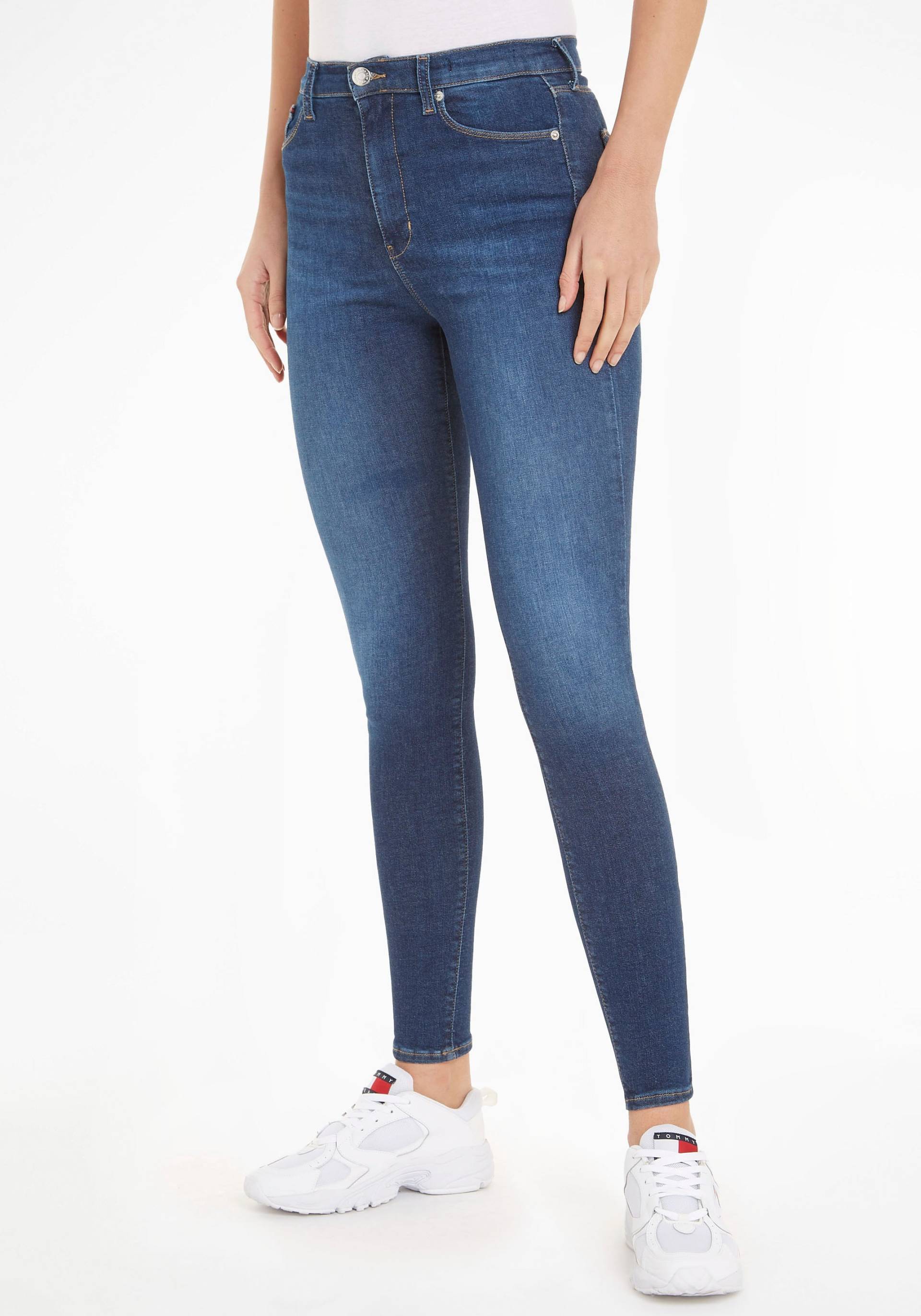 Tommy Jeans Skinny-fit-Jeans »Sylvia«, mit gestickter Tommy Jeans Logo-Flag von Tommy Jeans