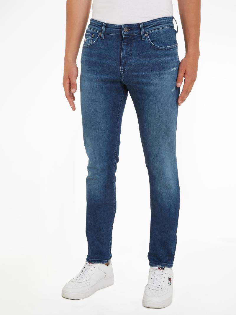 Tommy Jeans Slim-fit-Jeans »SCANTON SLIM«, mit Abrieb- und Destroyeddetails von Tommy Jeans