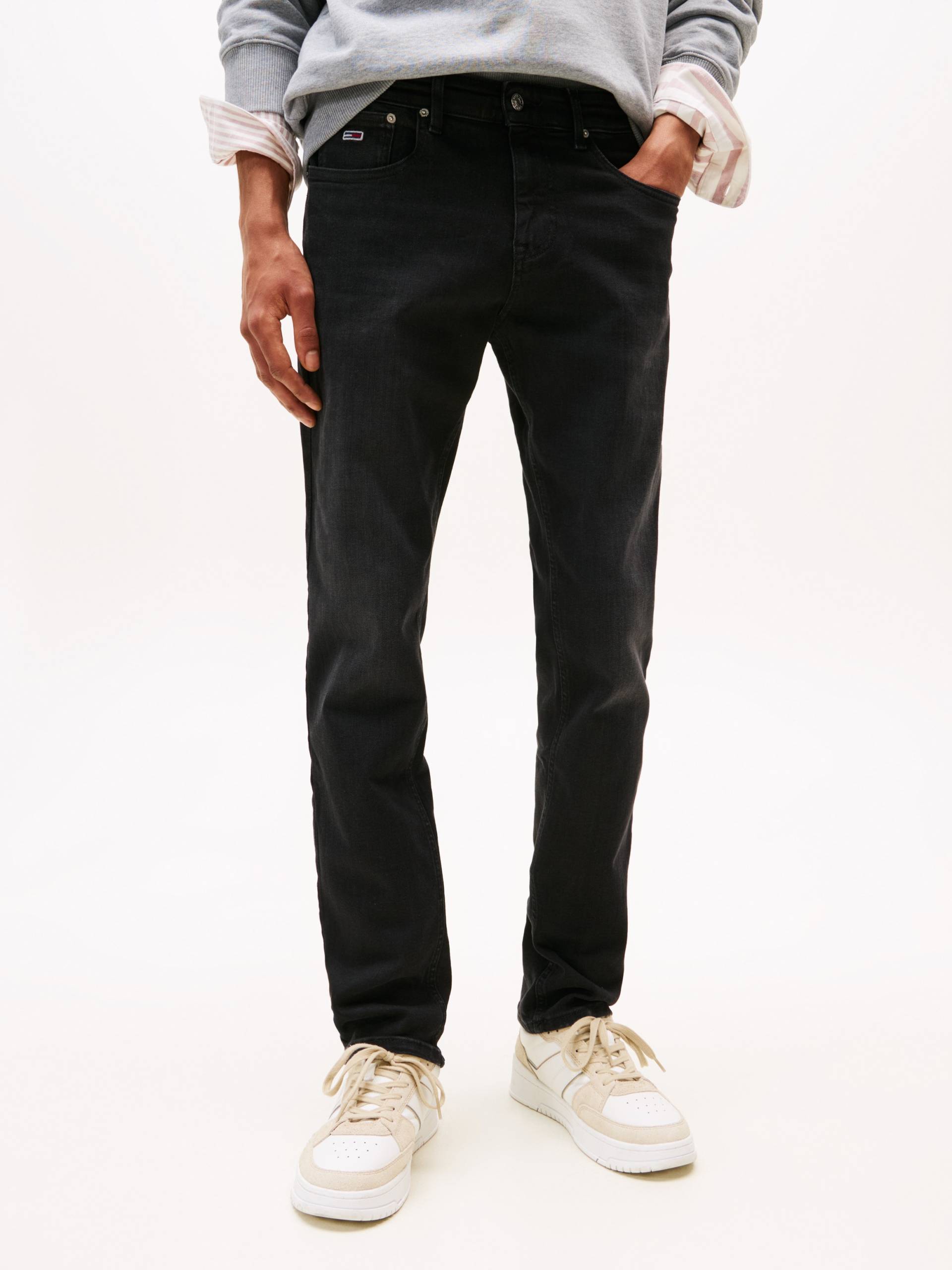 Tommy Jeans Slim-fit-Jeans »SCANTON SLIM«, mit Logoprägung von Tommy Jeans