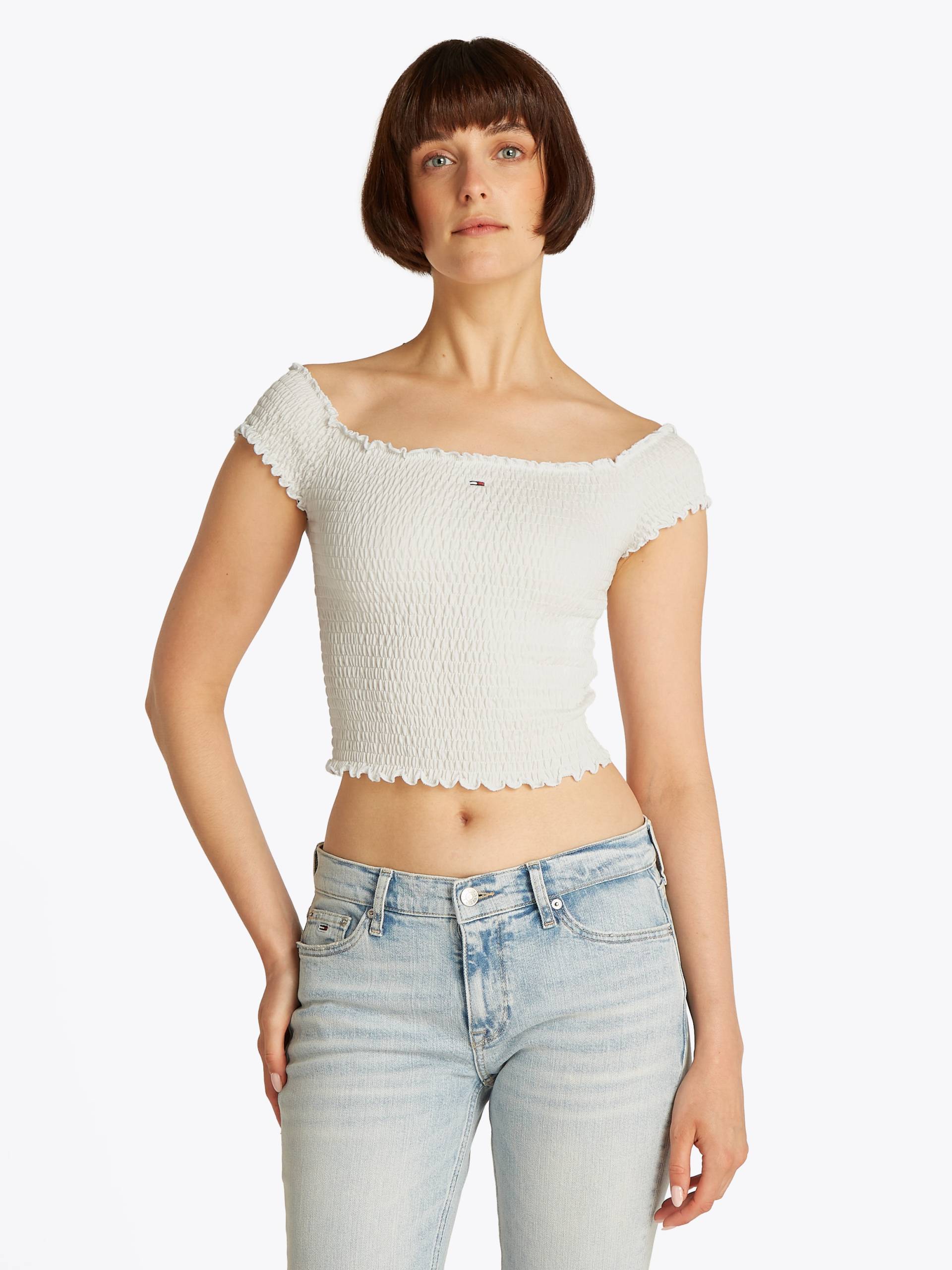 Tommy Jeans Smoktop »TJW CRP SMOCK TOP«, in Smok-Optik Tommy Jeans Smoktop »TJW CRP SMOCK TOP«, in Smok-Optik von Tommy Jeans