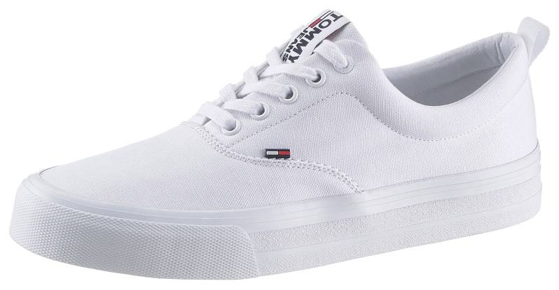 Tommy Jeans Sneaker »CLASSIC TOMMY JEANS SNEAKER«, mit gepolstertem Schaftrand, Freizeitschuh, Halbschuh, Schnürschuh von Tommy Jeans