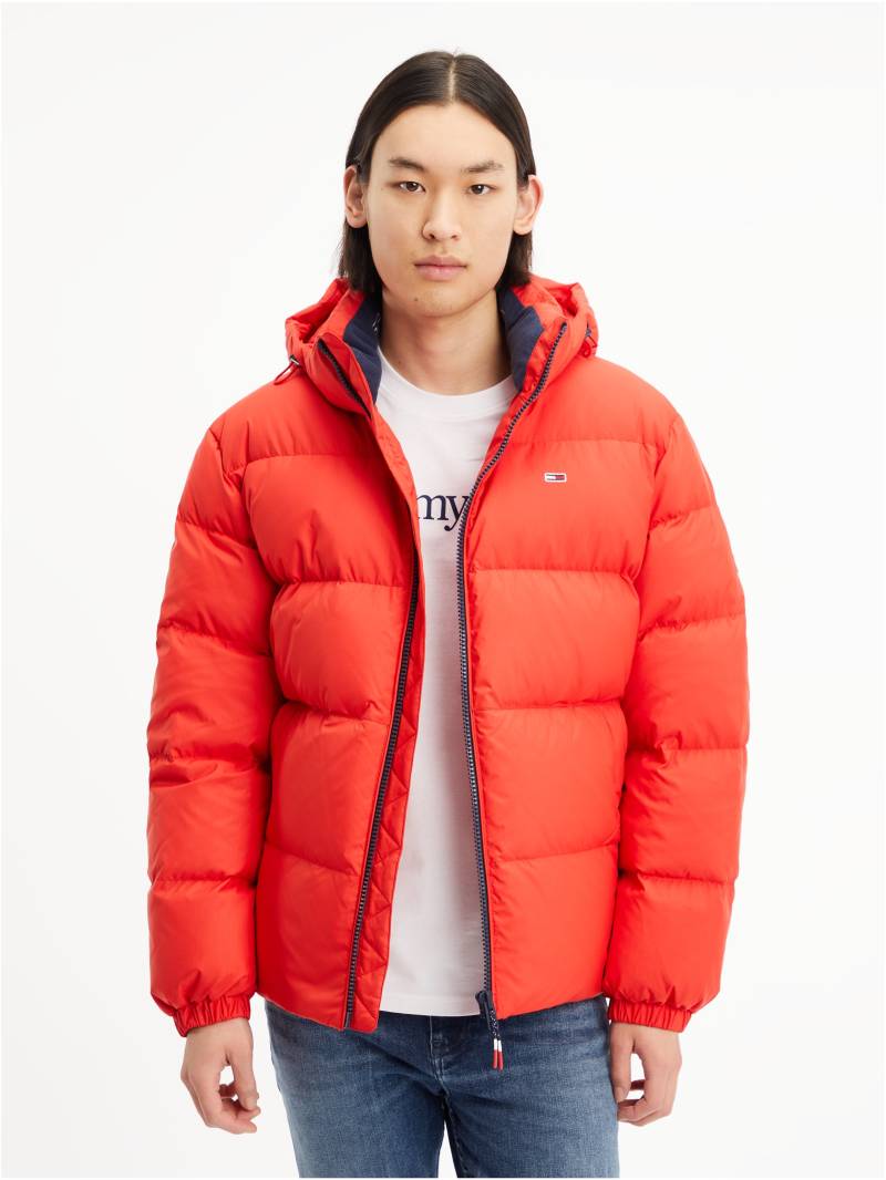 Tommy Jeans Daunenjacke »TJM ESSENTIAL DOWN JACKET«, mit Kapuze, mit Tunnelzug und Stoppern an der Kapuze von Tommy Jeans