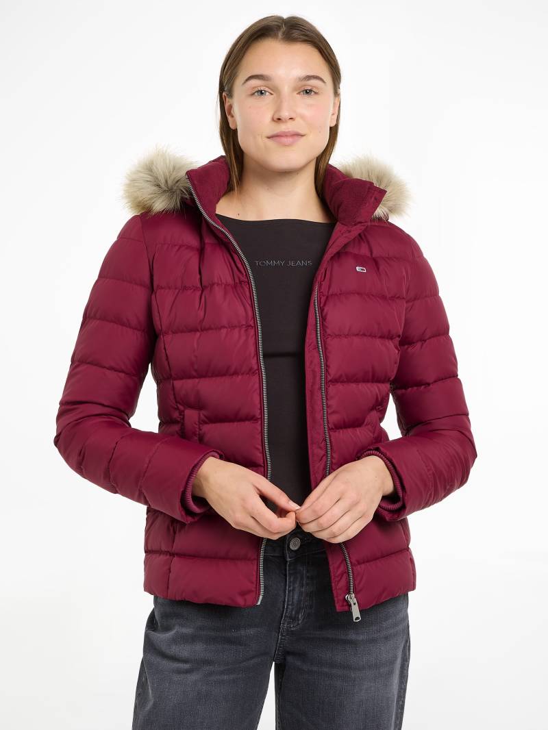 Tommy Jeans Steppjacke »TJW BASIC HOODED DOWN JACKET EXT«, mit Kapuze, mit Logostickerei von Tommy Jeans