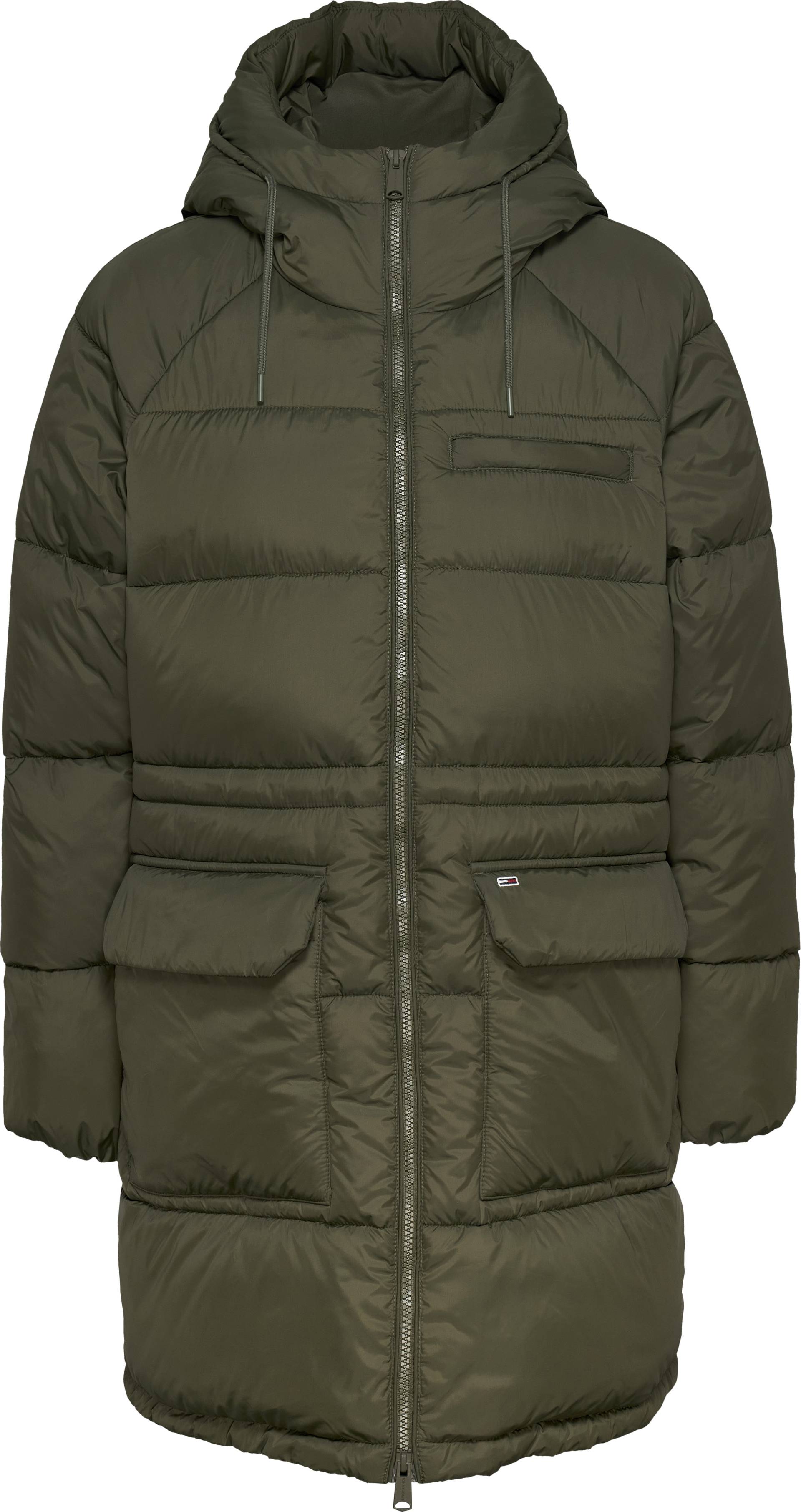 Tommy Jeans Steppjacke »TJW MIDI ASPEN PUFFER«, mit Logostickerei von Tommy Jeans