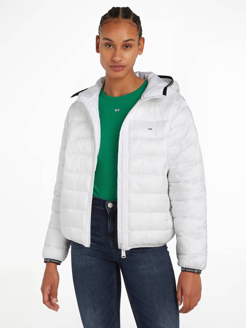 Tommy Jeans Steppjacke »TJW QUILTED TAPE HOOD JACKET EXT«, mit Kapuze, mit Kapuze von Tommy Jeans