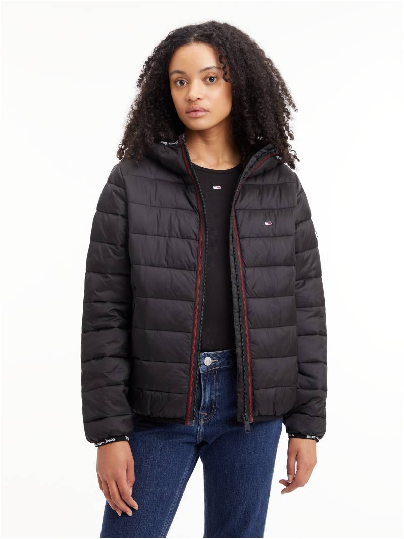 Tommy Jeans Steppjacke »TJW QUILTED TAPE HOODED JACKET«, mit Kapuze, mit Tommy Jeans Branding-Bündchen von Tommy Jeans