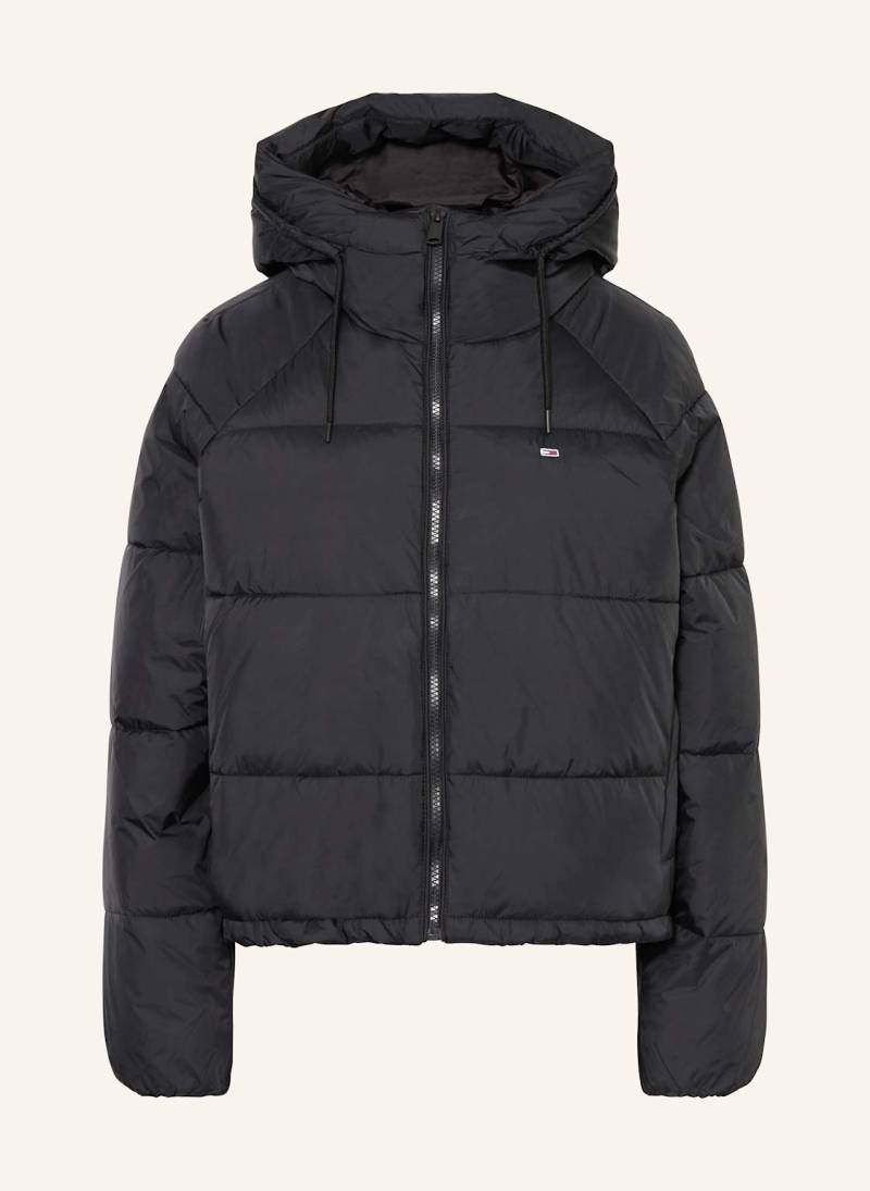 Tommy Jeans Steppjacke schwarz von Tommy Jeans