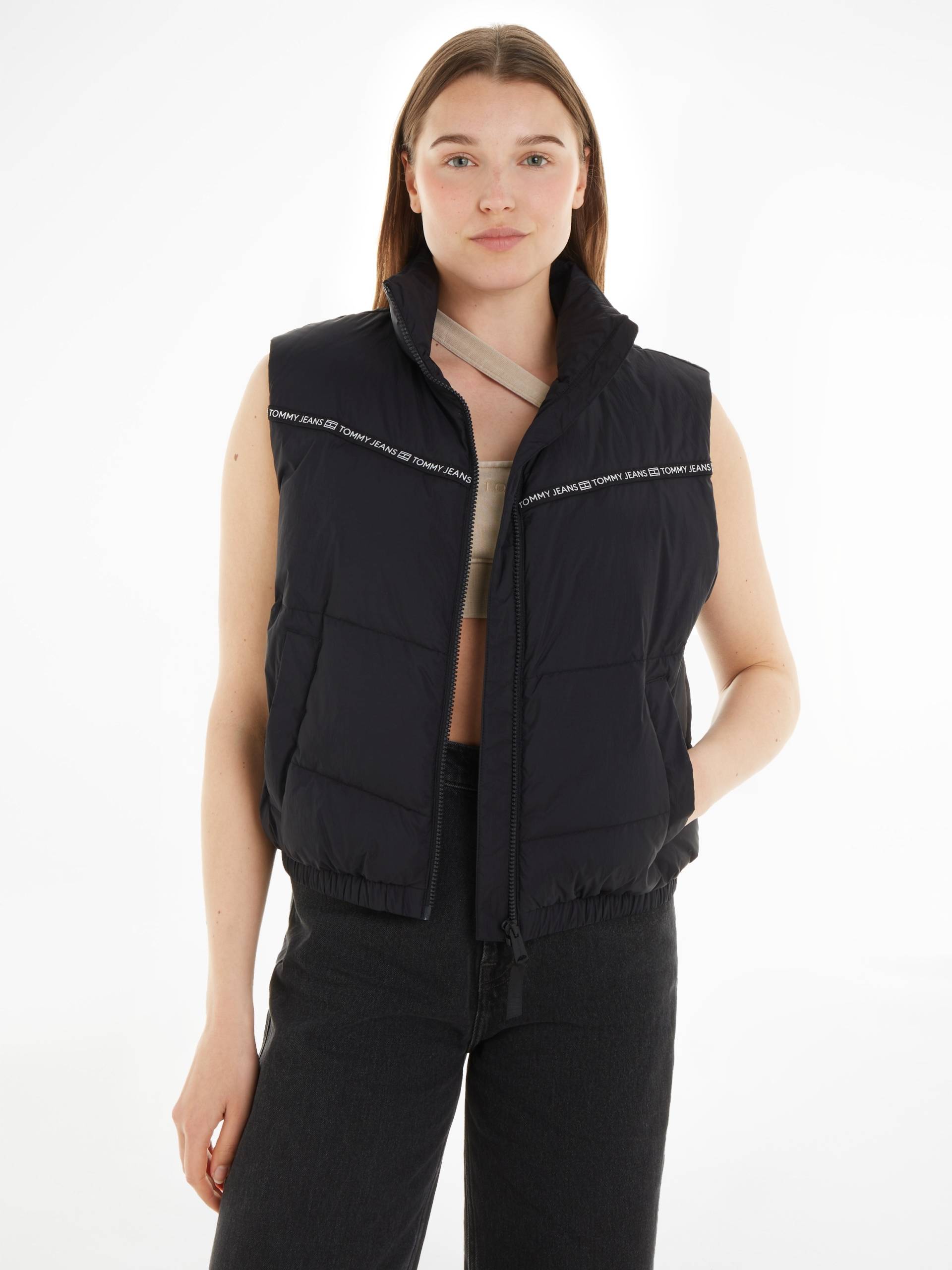 Tommy Jeans Steppweste »TJW TAPE DTAIL LIGHT PUFFER VEST«, mit Logoprägung von Tommy Jeans