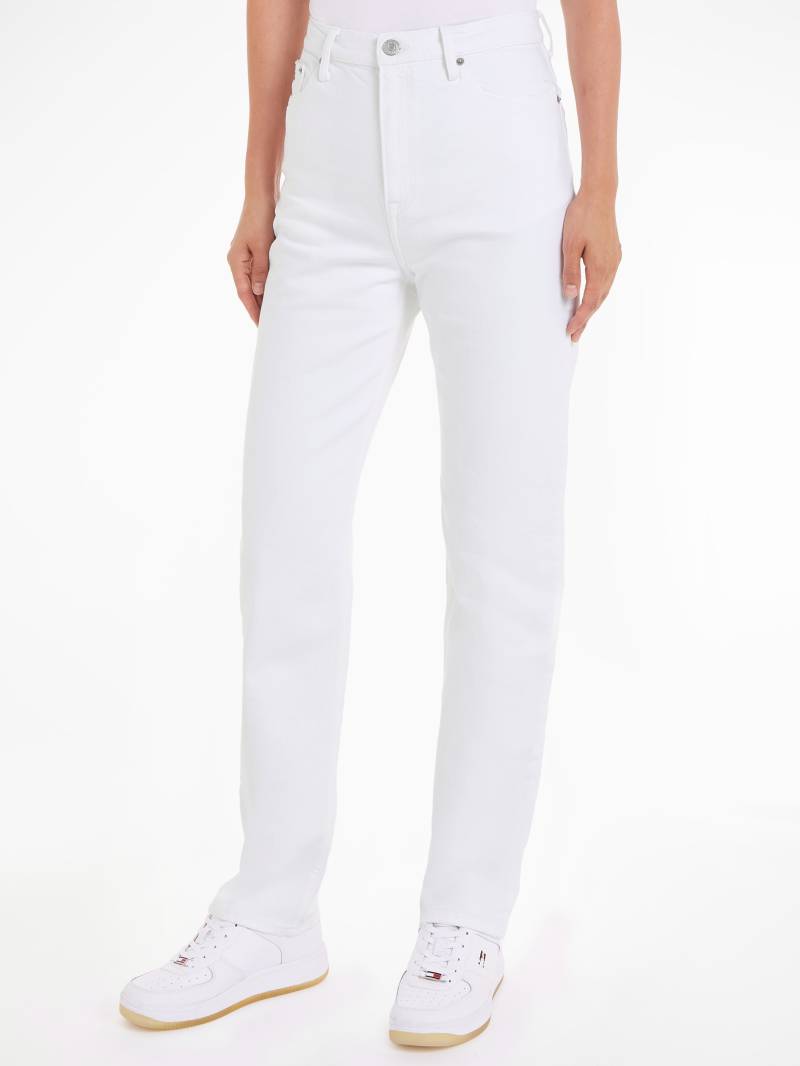 Tommy Jeans Straight-Jeans »JULIE UH STR AH1280«, mit Logostickerei von Tommy Jeans