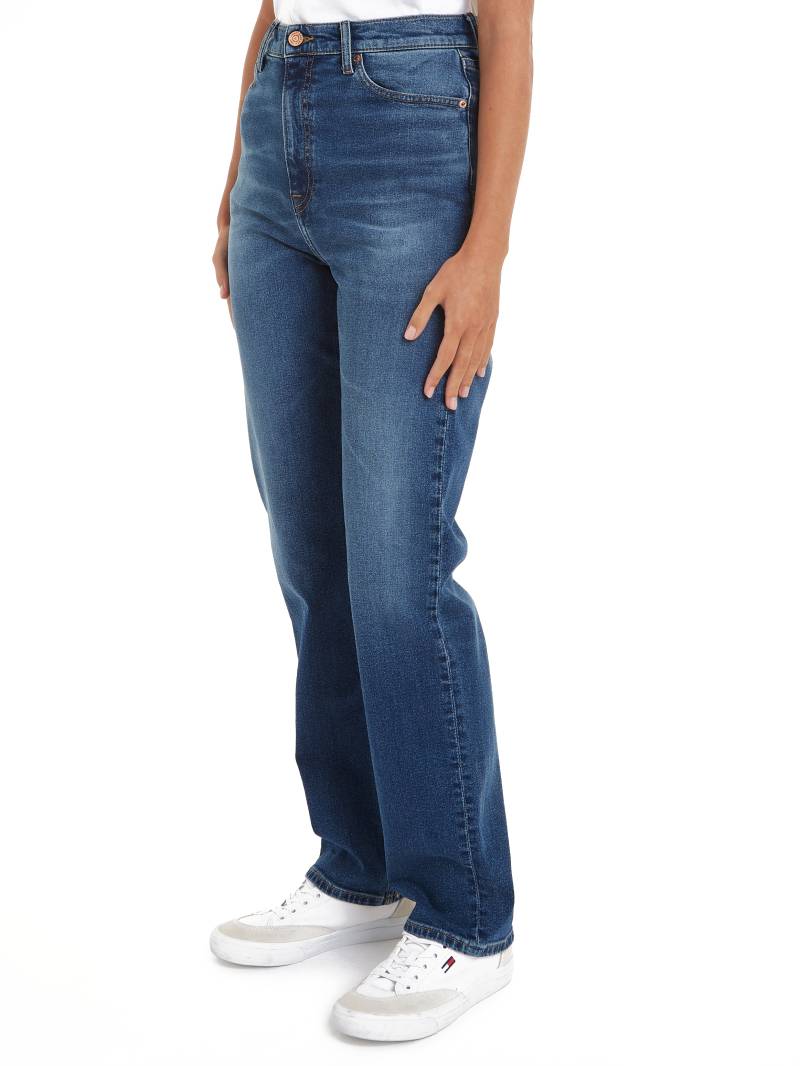 Tommy Jeans Straight-Jeans »JULIE UH STR AH1280«, mit Logostickerei von Tommy Jeans