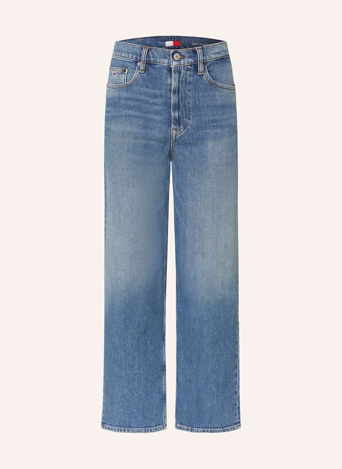 Tommy Jeans Straight Jeans Layla blau von Tommy Jeans