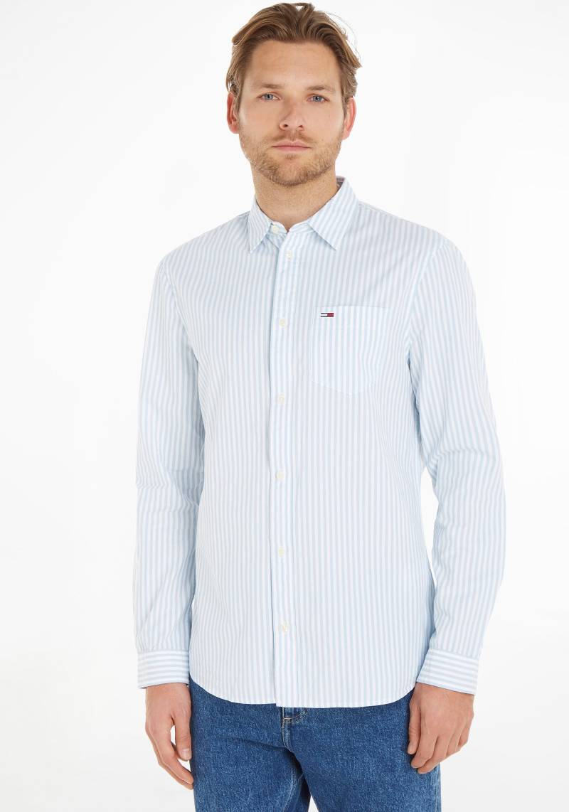 Tommy Jeans Streifenhemd »TJM ESSENTIAL STRIPE SHIRT« von Tommy Jeans