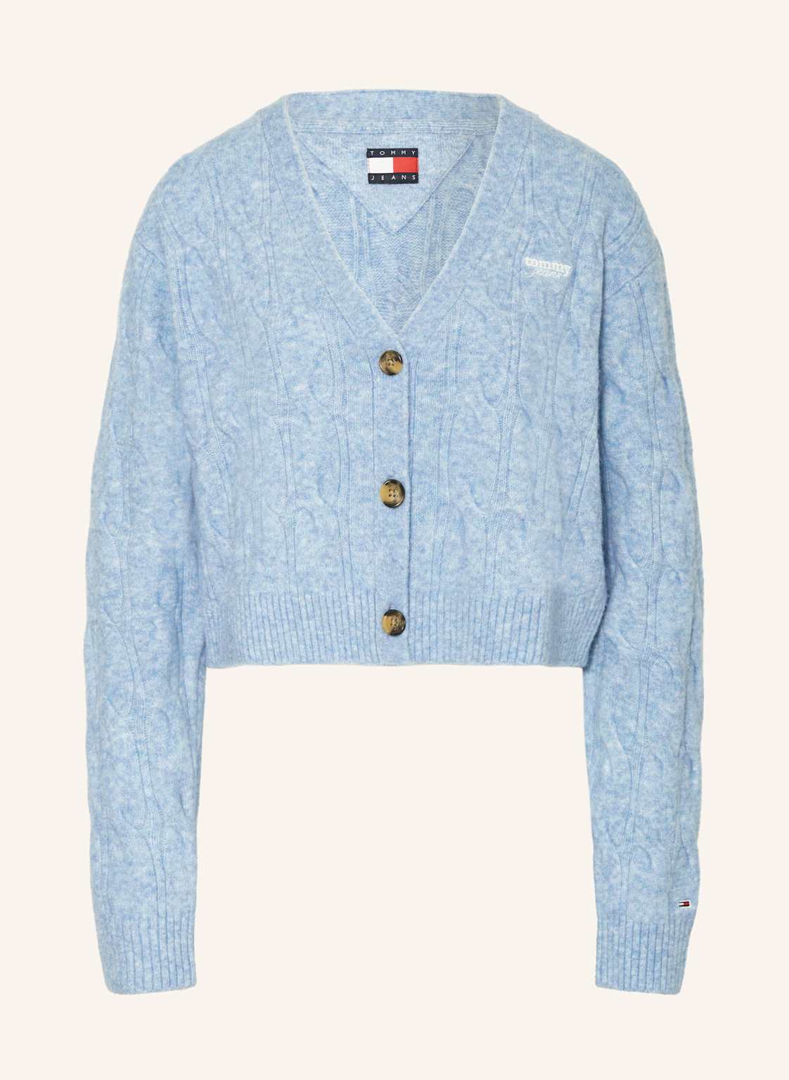 Tommy Jeans Strickjacke blau Tommy Jeans Strickjacke blau von Tommy Jeans