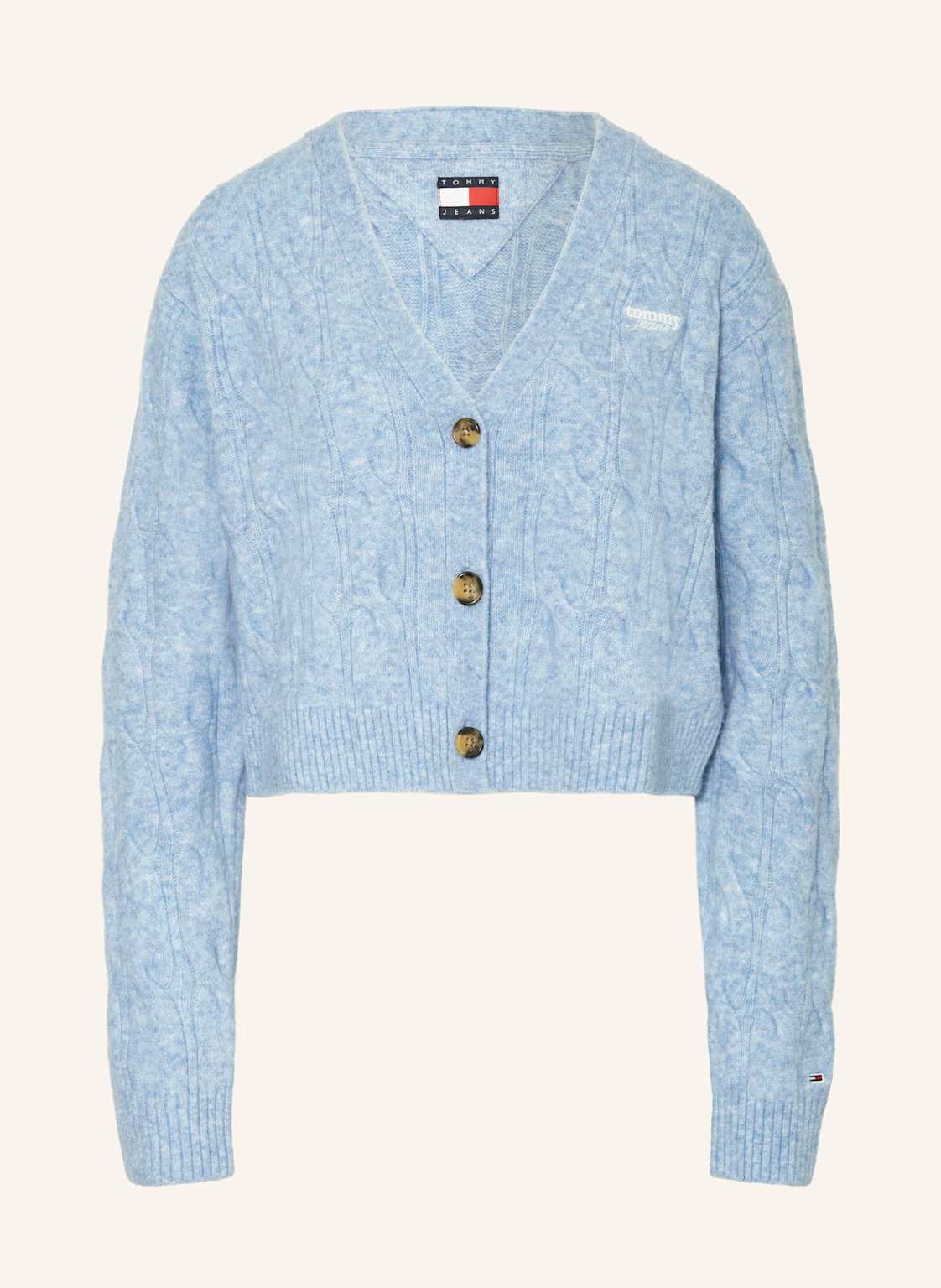 Tommy Jeans Strickjacke blau von Tommy Jeans