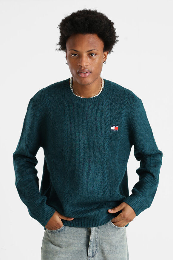 Tommy Jeans Strickpullover | Deep Seawater | Herren  | L von Tommy Jeans