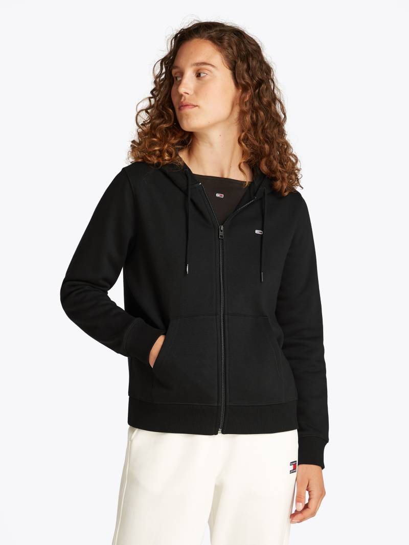 Tommy Jeans Sweatjacke »TJW REG S FLAG ZIP THRU«, mit Logostickerei von Tommy Jeans