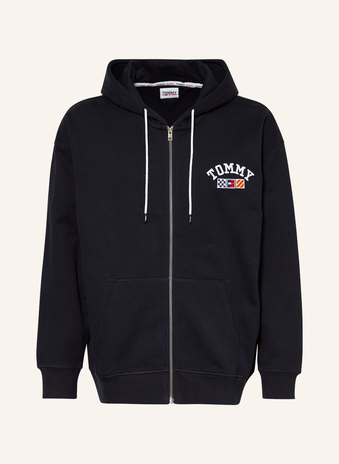 Tommy Jeans Sweatjacke grau von Tommy Jeans