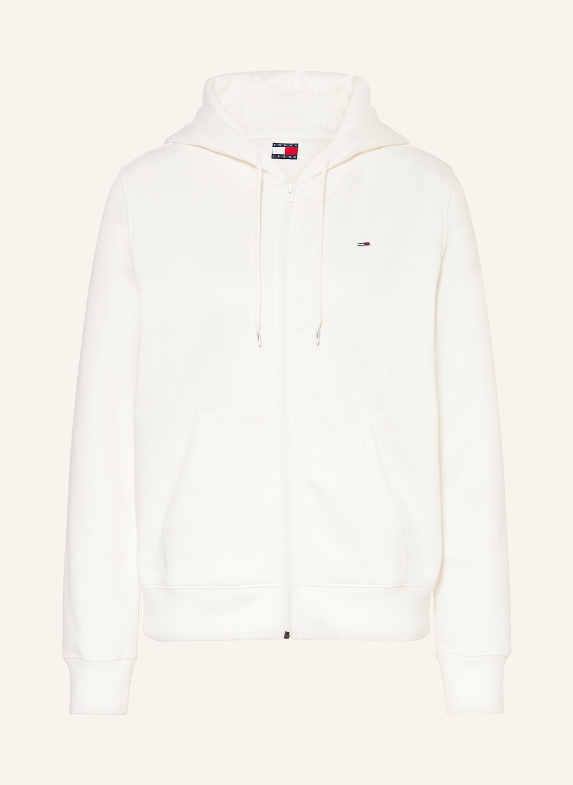 Tommy Jeans Sweatjacke weiss von Tommy Jeans