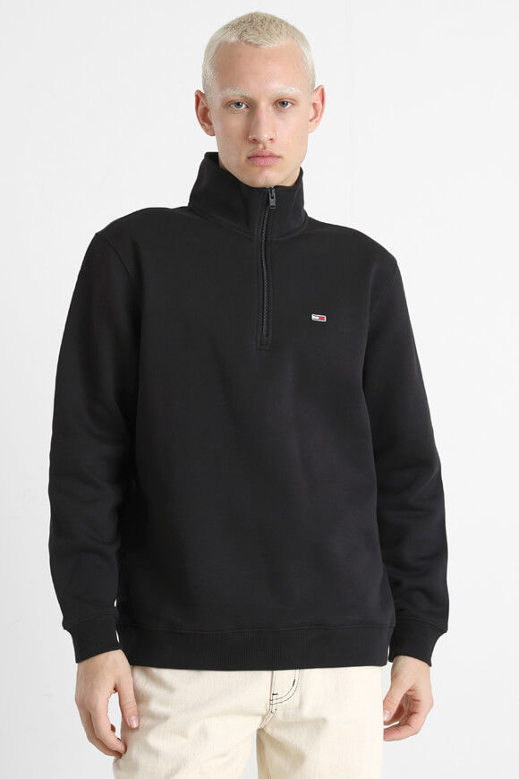 Tommy Jeans Sweatshirt | Black | Herren  | L von Tommy Jeans