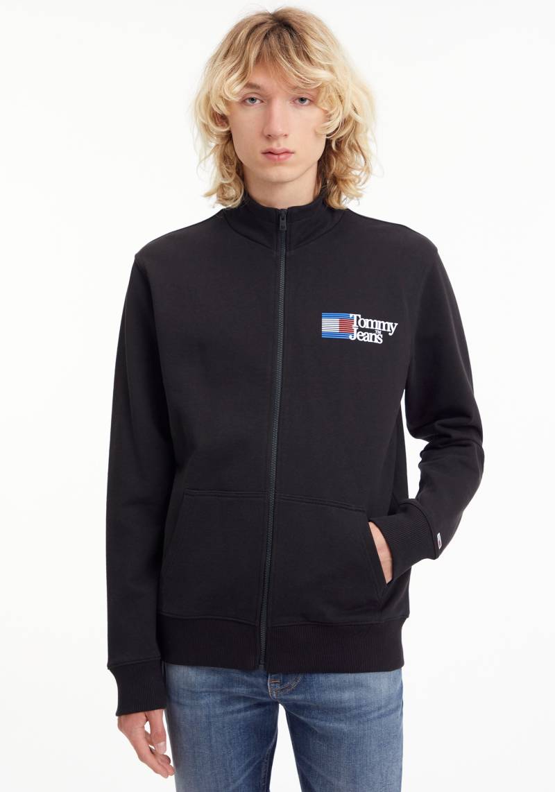 Tommy Jeans Sweatshirt »TJM REG ENTRY FULL ZIP«, mit Logodruck von Tommy Jeans