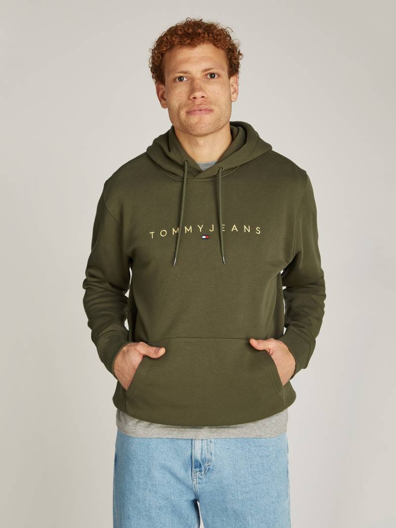 Tommy Jeans Sweatshirt »TJM REG LINEAR GOLD HOOD EXT«, besticktes Markenlogo auf Brusthöhe von Tommy Jeans